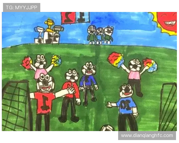 中班绘画活动：让孩子们用画笔描绘心中的足球明星